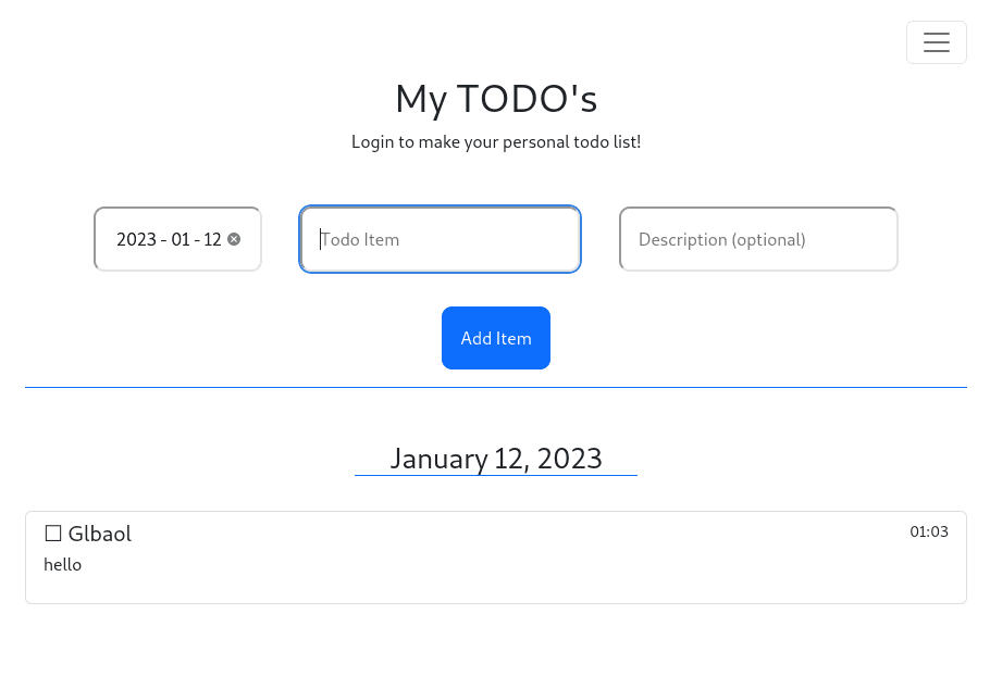 Flask My ToDo image